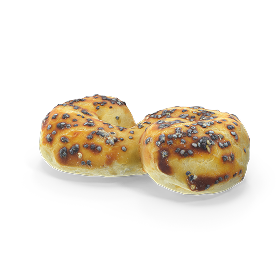 Булочка с маком